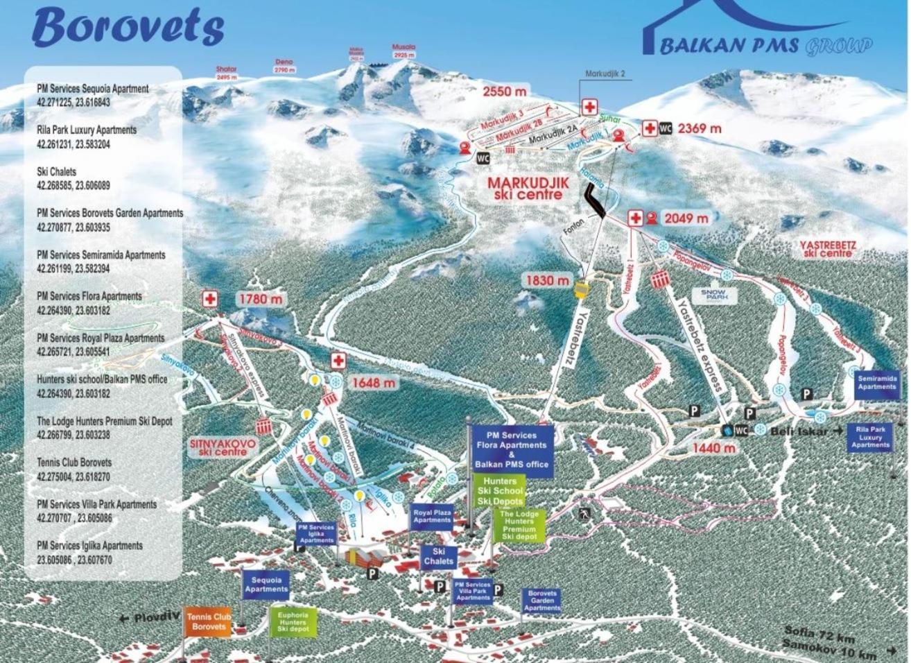 Borovets Gardens Luxury Apartment E11 Eksteriør bilde